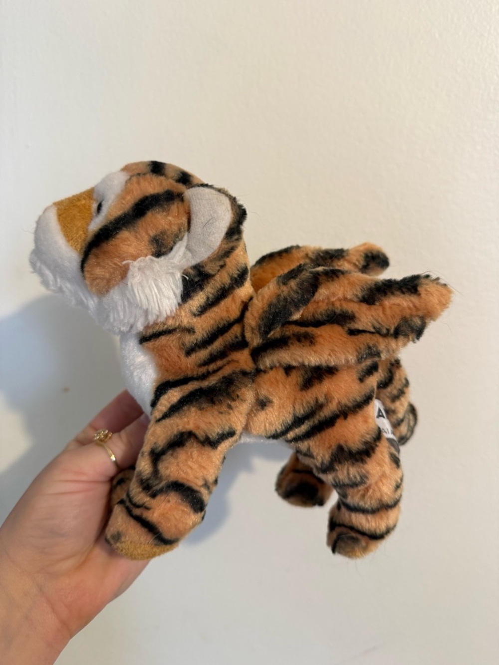 Plush Tiger Stuffed Animal - Orange & Black Stripes kitty hawk